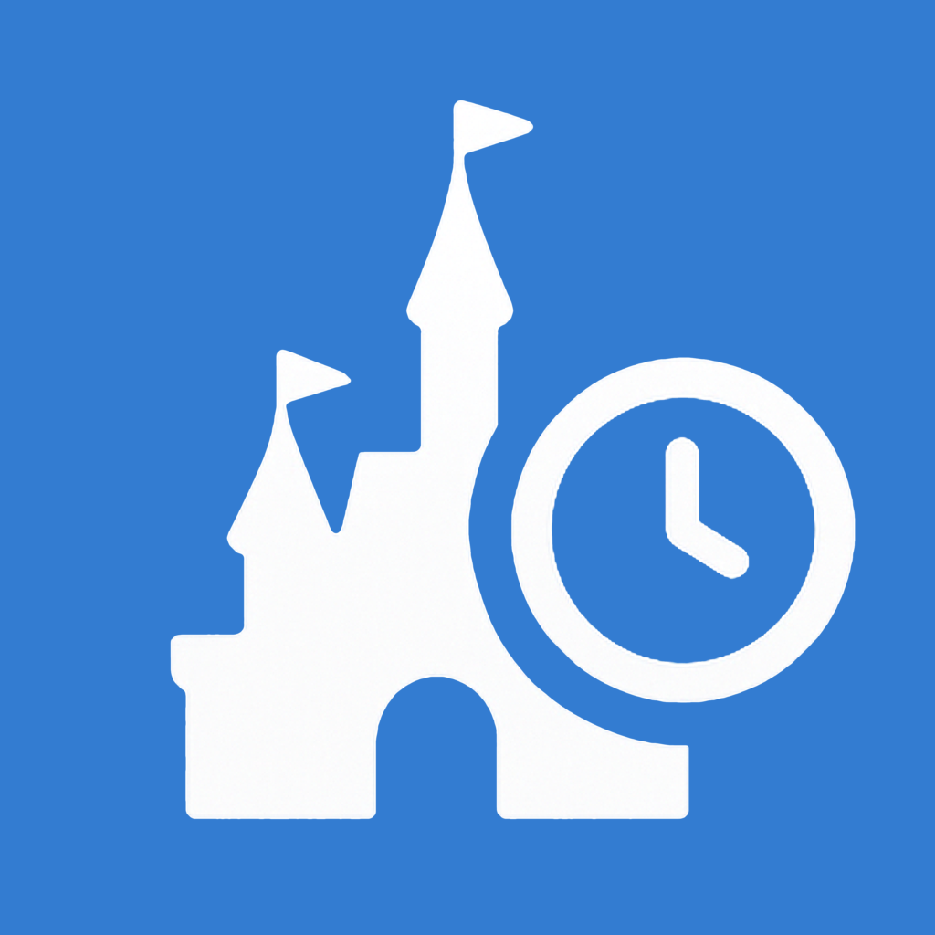 WDW Park Times App Store icon